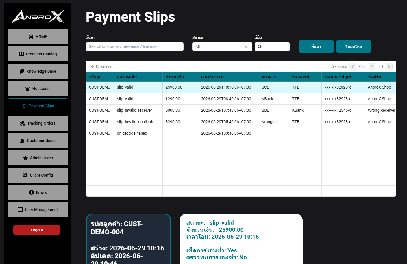 Knowledge Base Dashboard